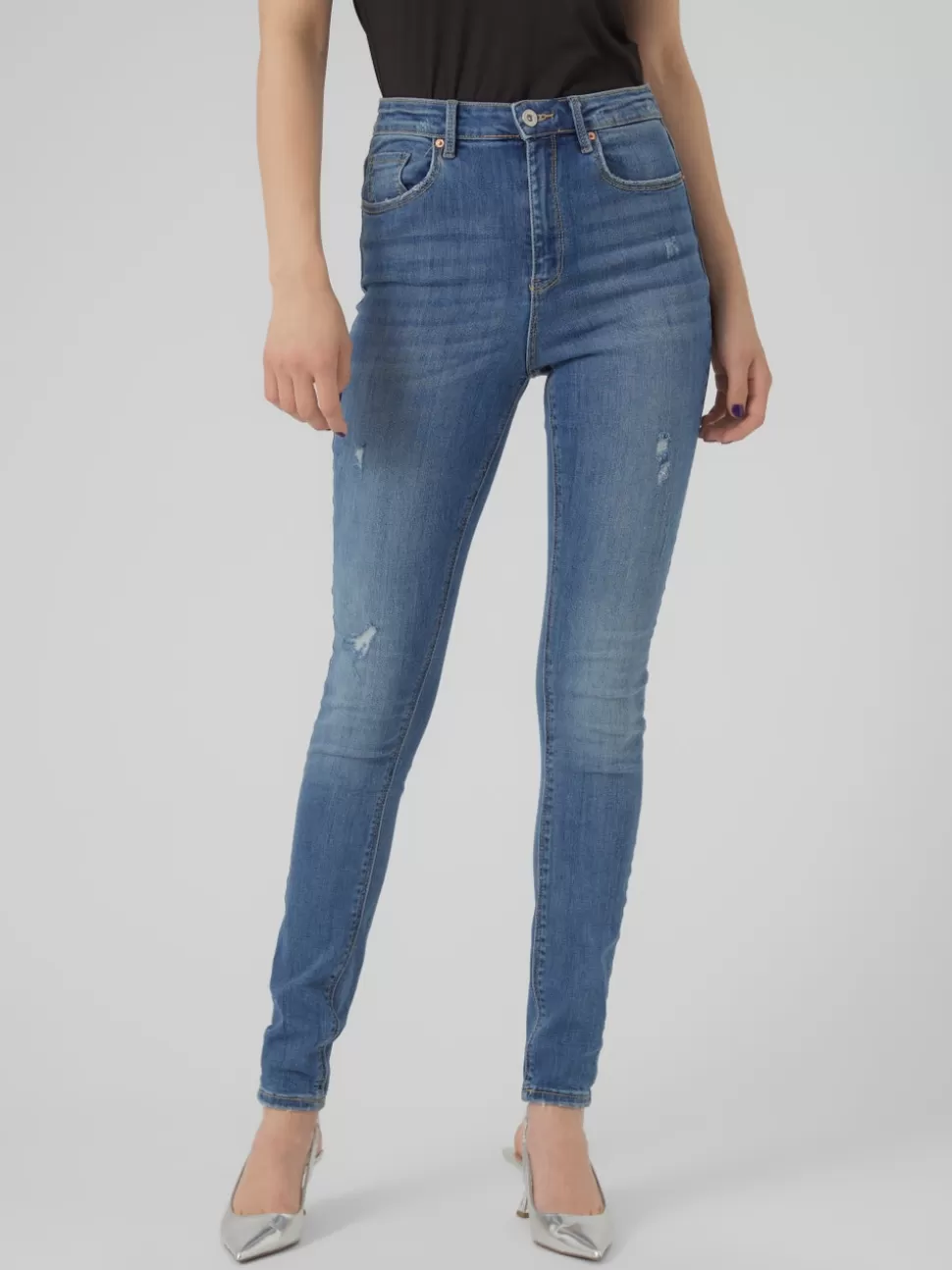 VERO MODA Jeans^VMSOPHIA Høj talje Skinny fit Jeans